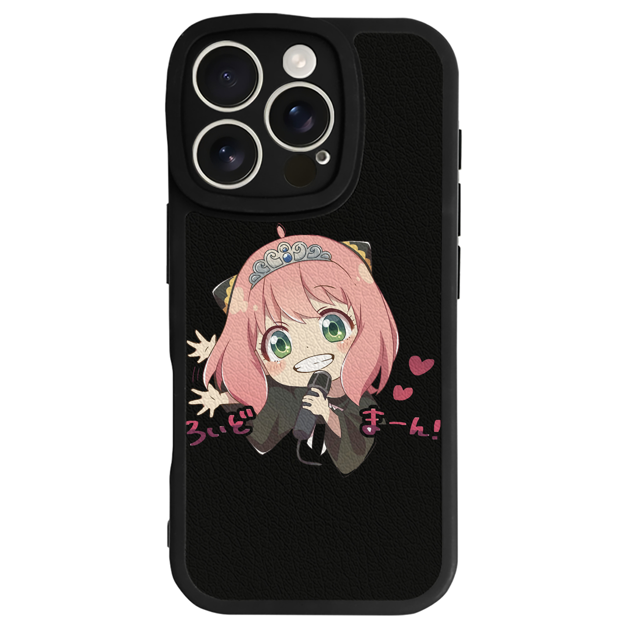 （画像用） SPY×FAMILY间谍家家酒 【iPhone 16シリーズ対応】シリコンスマホケース（レザー調） 材質：シリコン